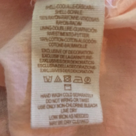 Free People Emma Austin Pink Blush Long Sleeve Flowy Mini Dress - Picture 10 of 10